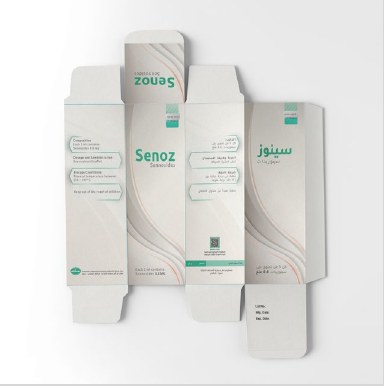 Senoz box dieline